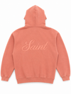 Saint Heavyweight Brushed Zip-Up Salmon