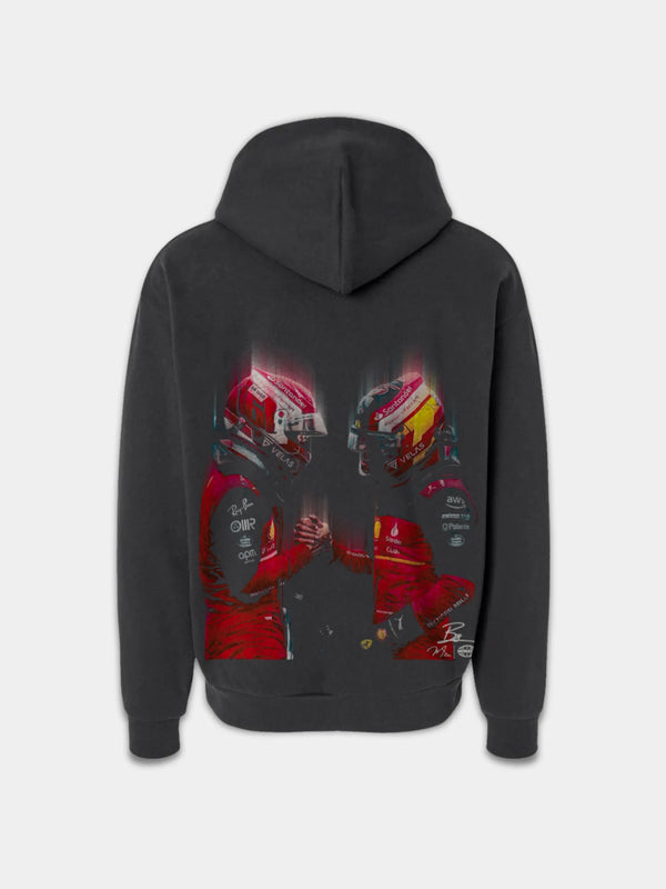 Ferrari Team 2024 Racing Hoodie Black