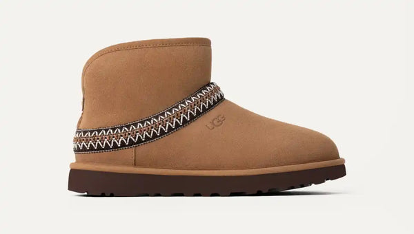 UGG Classic Mini Crescent Chestnut Tan