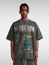 New-York Basketball Tee Dark Gray