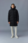 Antoine-CITY Recycled Down Parka Hooded Jacket Black