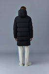 Antoine-CITY Recycled Down Parka Hooded Jacket Black