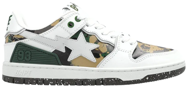 Sk8 Sta #2 M1 White Green Camo Sneaker