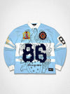First Row Denim Club Eagle '86 Polo Sky Blue