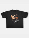 Chris Brown Y2K Tee Black