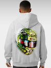 Norris Helmet Hoodie Heather Gray