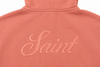 Saint Heavyweight Brushed Zip-Up Salmon