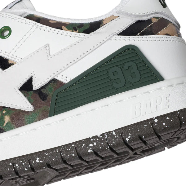 Sk8 Sta #2 M1 White Green Camo Sneaker