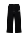 Off White Diagonal Hem Jogger Pants