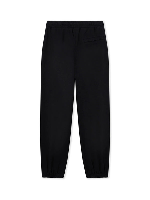 L/AB Off White Diagonal Washed Joggers Black
