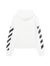 Off White L/AB Core Diagonal Zip Hoodie
