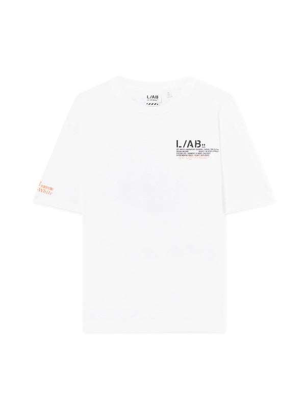 Off White L/AB Off Active Duct Tape T-Shirt