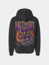 Baltimore Football Hoodie Black