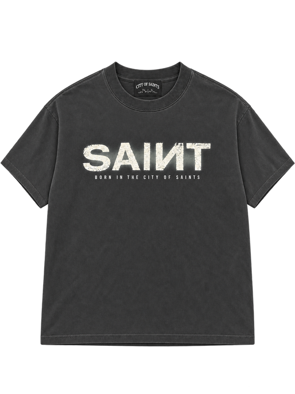 Saint Washed T-Shirt Smoke City
