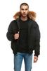 Saint Sauveur Bomber Jacket Black