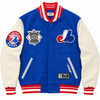 Montreal Expos Day One Rib Wool Varsity Jacket Royal Blue