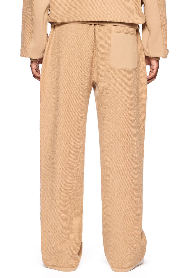 L/AB Off White Reverse Open Hem Sweatpants Cornstalk