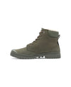 Palladium Unisex SP20 Cuff Leather Waterproof Warm Lined Boot Olive Night
