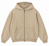 Saint Heavyweight Brushed Zip-Up Dune