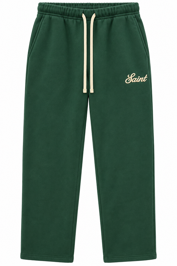 Saint Relaxed Heavyweight Jogger Evergreen