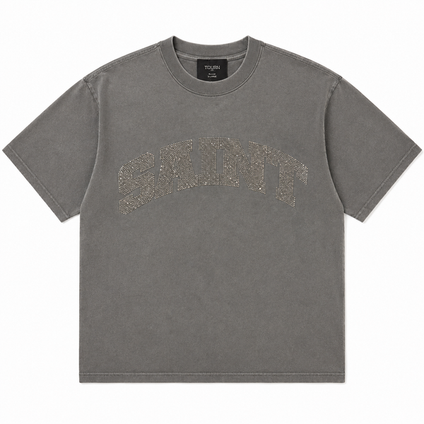 Saint Washed T-Shirt Stone Shadow