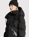 Megeve Unisex 2-in-1 Relaxed Fit Puffer Jacket Black