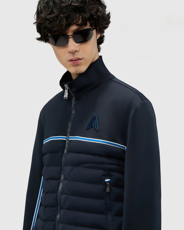 Osseau Insulated Track Jacket Midnight Blue