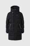 Antoine 2-in-1 Recycled Down Parka Removable Bib Black