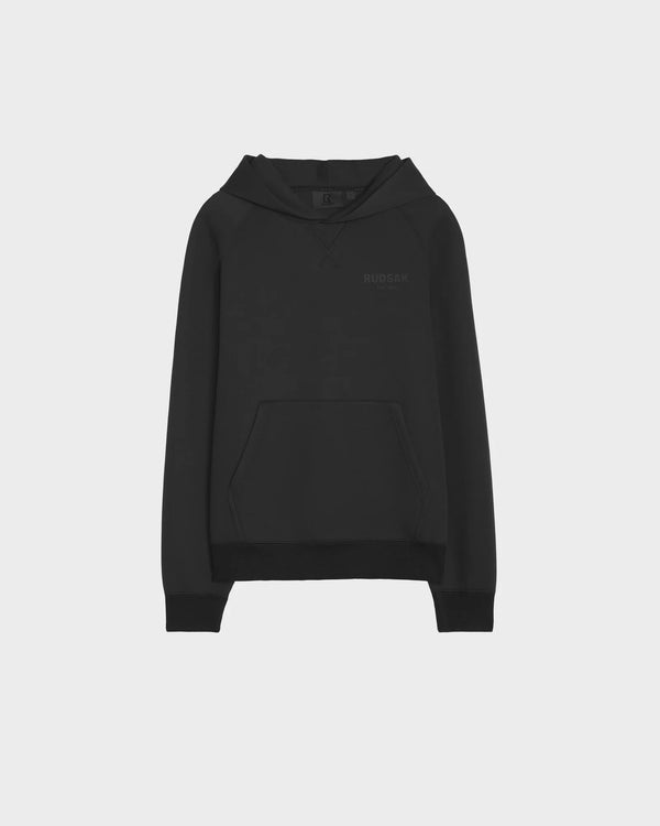 Rudsak Barry Unisex Logo Hoodie Black