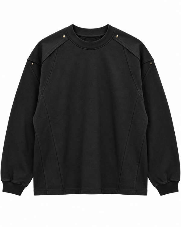 GEMAVOLD Silver Lining CrewneckBlack