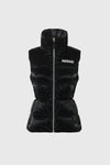 Chaya-GLO High Gloss Shell Down Vest Black