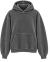 Tourn Heavyweight Wash Hoodie Dark Ash