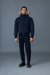 Dixon-FZ 2-in-1 Nordic Tech Down Bomber Natural Fur Navy