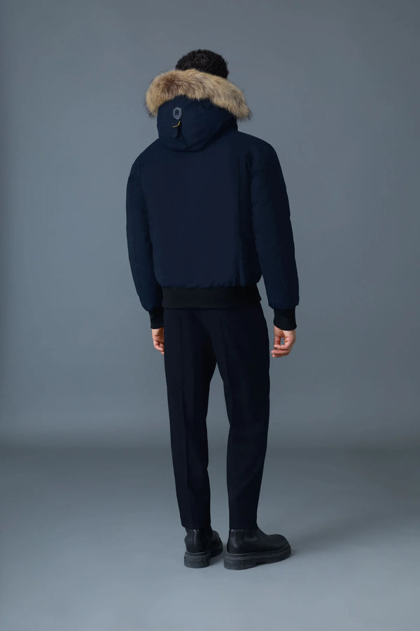 Dixon-FZ 2-in-1 Nordic Tech Down Bomber Natural Fur Navy