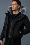 Dixon-X 2-in-1 Nordic Tech Down Bomber Silver Fox Fur