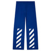 Off White Diagonal Hem Jogger Pants
