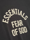 Fear of God Essentials Spring/Summer 2024 Faded Black Tee