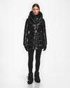 Taylor Quilted Shiny Down Puffer Deep Hood