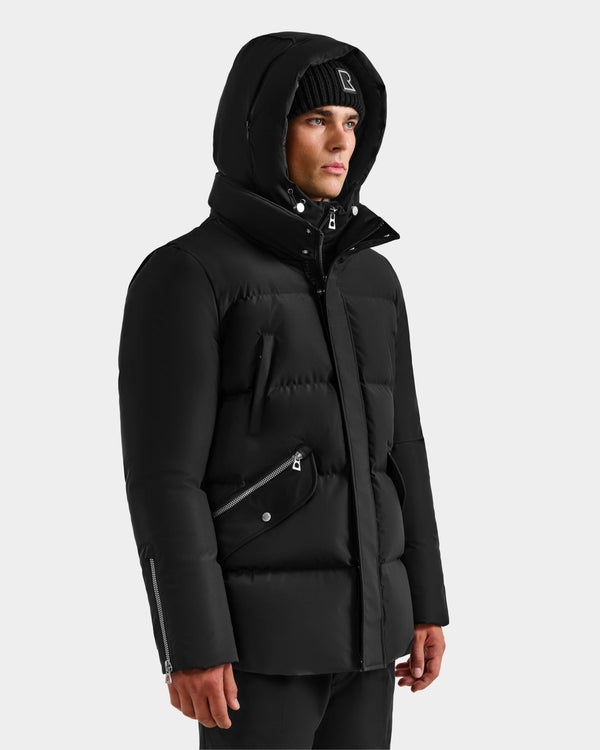 Rudsak Apollo H Down Puffer Jacket Black