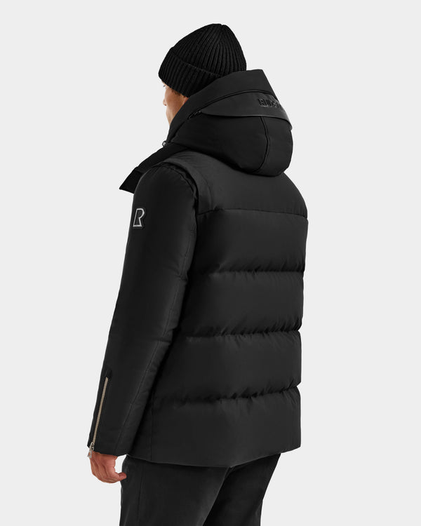 Rudsak Apollo H Down Puffer Jacket Black