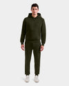 Rudsak Barry Unisex Logo Hoodie Dark Olive