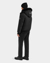 Rudsak Jerome Down Bomber Removable Faux Fur Black