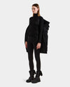 Rudsak Joelle Mid Length Down Puffer Jacket Black