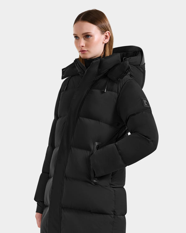 Rudsak Joelle Mid Length Down Puffer Jacket Black