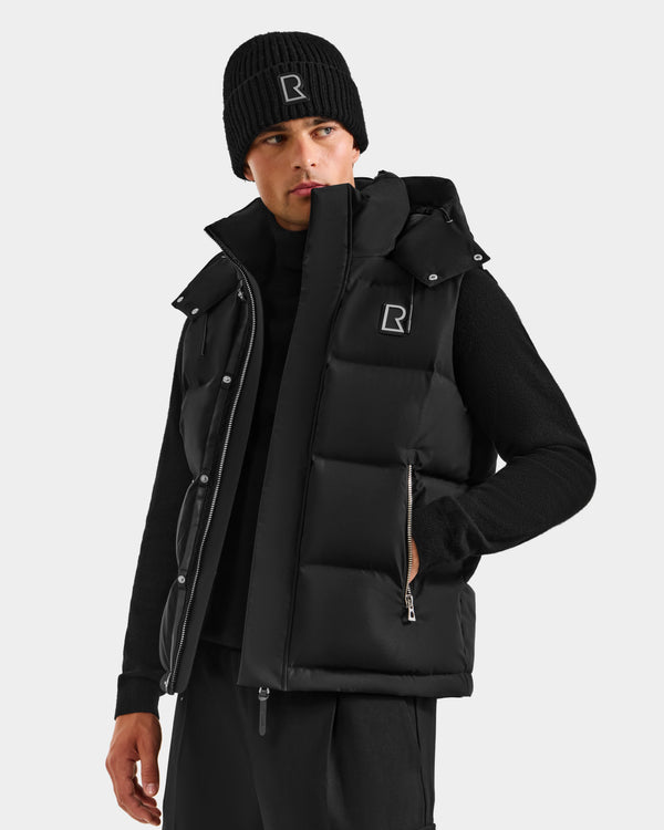 Rudsak Ren H Down Puffer Vest Black
