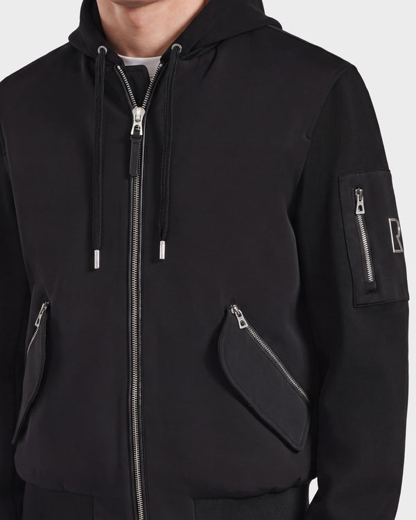 Rudsak Andre Bomber Jacket Black