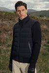 Haney-City Hybrid Light Down Jacket Black