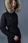 Jeni 2-in-1 Down Parka Removable Bib Natural Fur