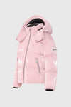 Jesse-GLO Glossy Parka For Kids Soft Pink