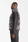 Kane-GLO High Gloss Down Vest Carbon